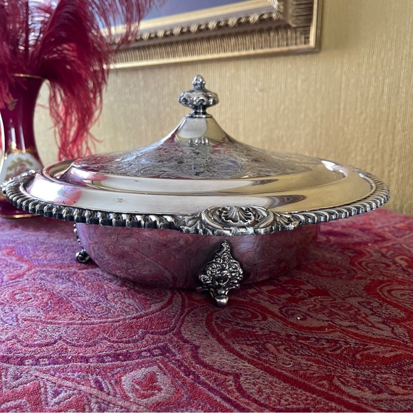 Silver serving bowl - Picture 6 of 6